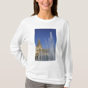 Camiseta Espanha, Sevilha, Andaluzia Fonte e ornamentado