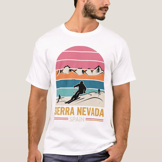 Camiseta Espanha Sierra Nevada (Frente)