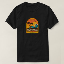 Camiseta Espanha T-Shirt Costa de Sol Marbella