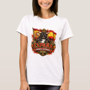Camiseta Espanha ¡Vamos España! 2026 Fã de Futebol