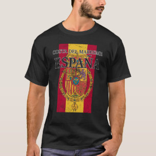 Camiseta Espanha Viagem da de bandeira Costa Del Maresme