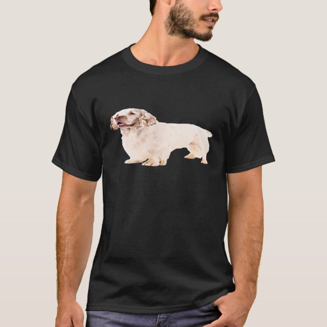 Camiseta Espanhóis Clumber (Frente)