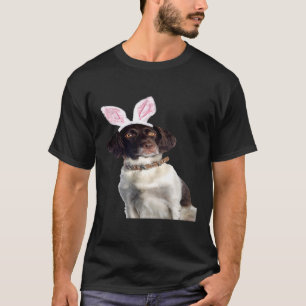 Camiseta Espanhol Americano Vestindo Coelhinho da Páscoa D