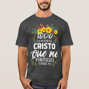 Camiseta Espanhol Cristão Oferta Mulheres Bíblias Religio