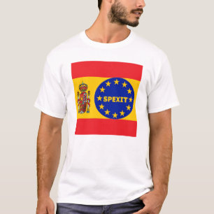 Camiseta Espanhol de T-Shirt EU Spexit