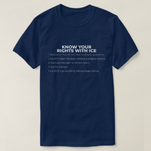 Camiseta Espanhol e Inglês Conheça Seus Direitos ICE