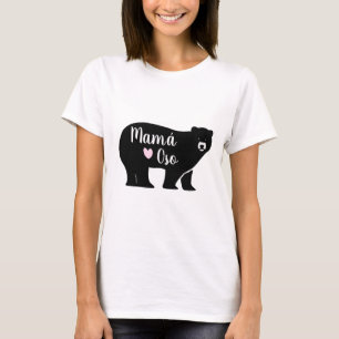 Camiseta Espanhola do Urso Mama