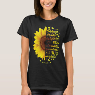 Camiseta Espanhola Sunflower Women Christian John 316 Mãe