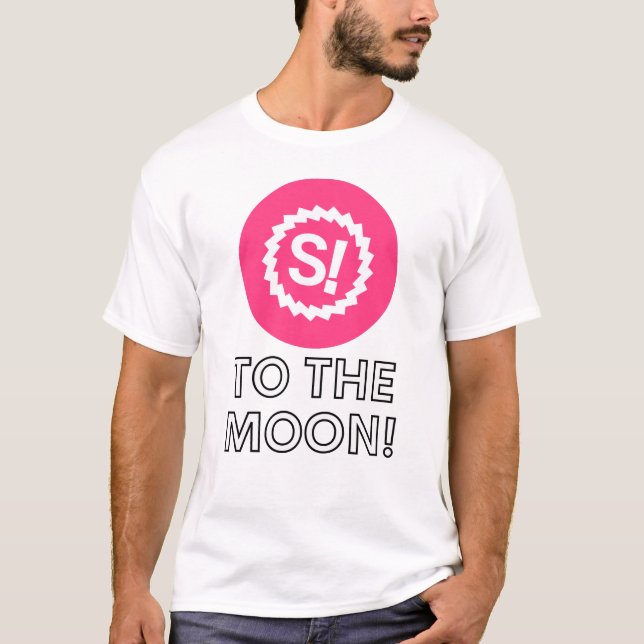 Camiseta Espankchain To The Moon Crypto spank Altmoney (Frente)
