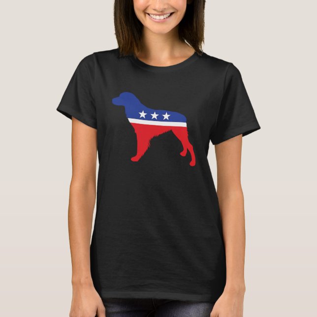 Camiseta Espanol Breton Dog  Political Symbol Election Masc (Frente)