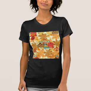 Camiseta espantalho de ação de graças