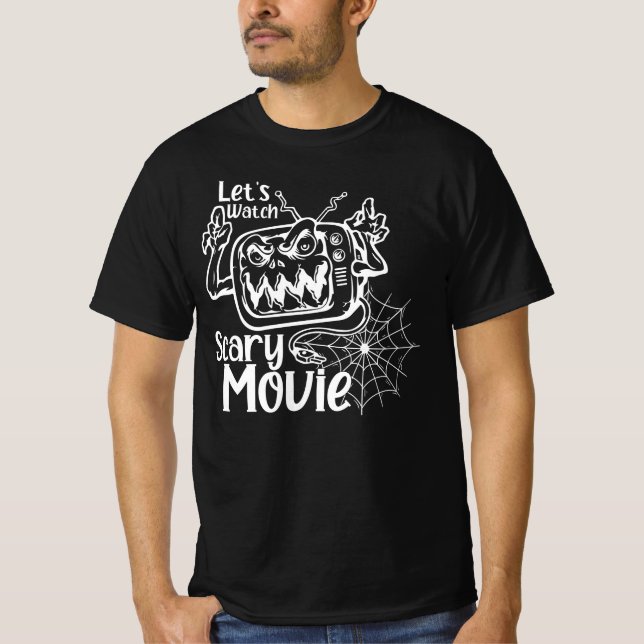Camiseta Espantalho de filme assustador de vamos, Dia de as (Frente)
