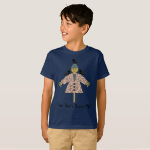 Camiseta Espantalho de Palha do Dia das Bruxas e Personaliz