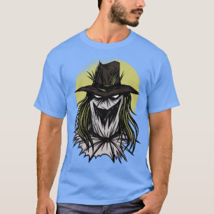 Camiseta Espantalho do Horror com Lua Cheia