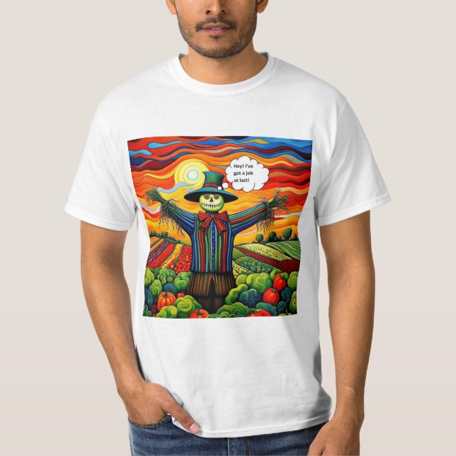 Camiseta Espantalho Empregado (Frente)