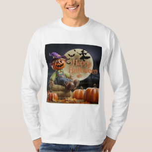 Camiseta Espantalho Espantalho Longo Sleeve T Shirt Ideal