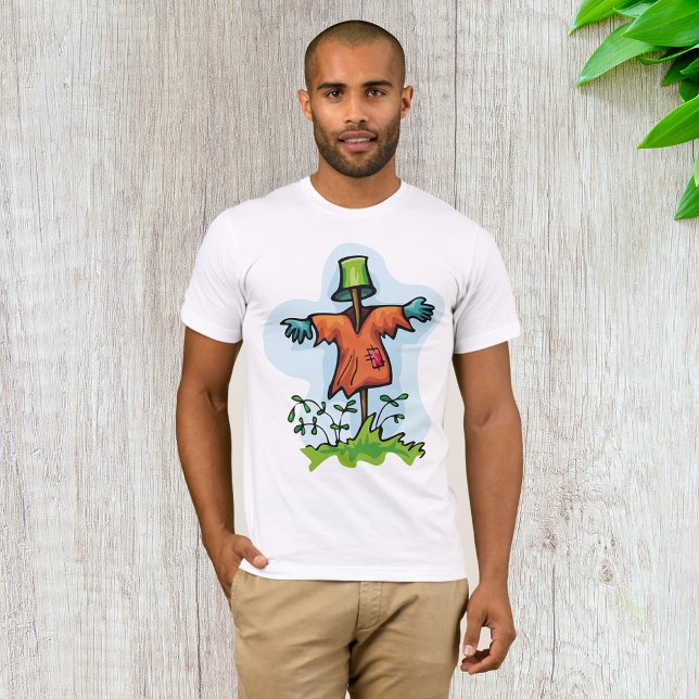 Camiseta Espantalho Mens T-Shirt (Criador carregado)