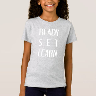 Camiseta Espantografia de volta à inspiração escolar