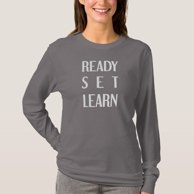 Camiseta Espantografia de volta à inspiração escolar (Frente)