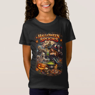 Camiseta Espantos de Halloween