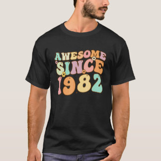 Camiseta Espantoso Desde 1982, Relatório aniversário de 40 