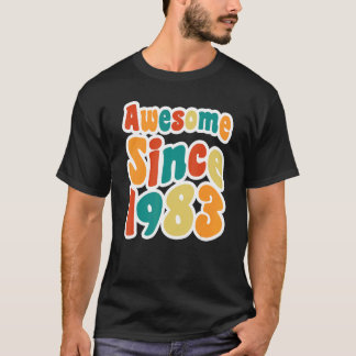 Camiseta Espantoso Desde 1983, Relatório aniversário de 40 