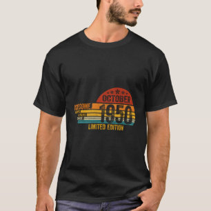 Camiseta Espantoso Desde Outubro De 1950 Lenda Desde 19 De