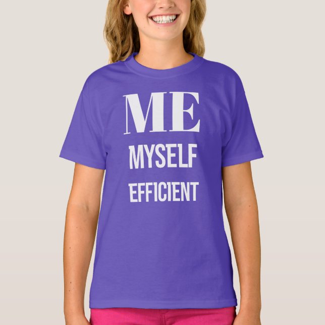 Camiseta Espantoso extrovertido tipografia intelectual inte (Frente)