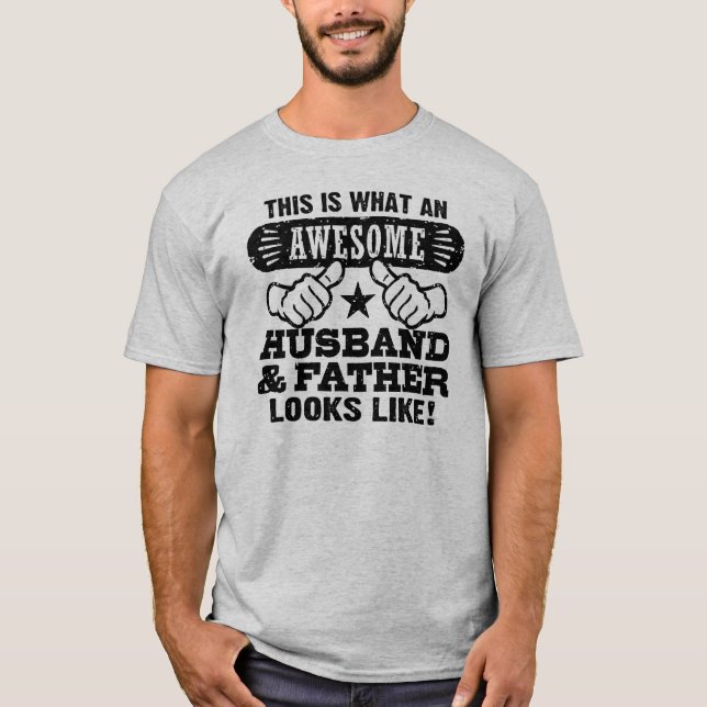 Camiseta Espantoso Marido e Pai (Frente)