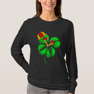 Camiseta Espantoso Saint Patrick S Day Firefighter Shamrock