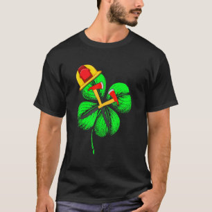 Camiseta Espantoso Saint Patrick S Day Firefighter Shamrock