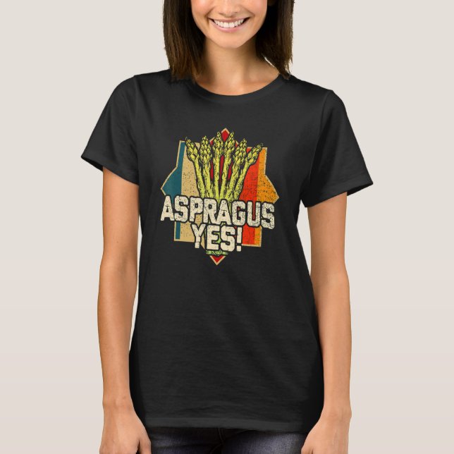 Camiseta Espargo Sim Jardineiro de Legumes (Frente)
