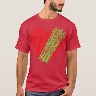 Camiseta Espargos Jardim Coronário Vegetal Vegetariano