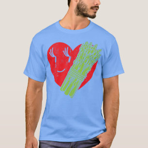 Camiseta Espargos Jardim Coronário Vegetal Vegetariano
