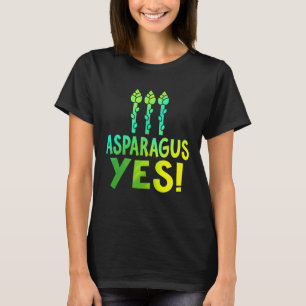 Camiseta Espargos Sim - Espargos Engraçados Amante de Legum