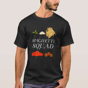 Camiseta Esparguete de Espaguete dizendo Comida italiana de