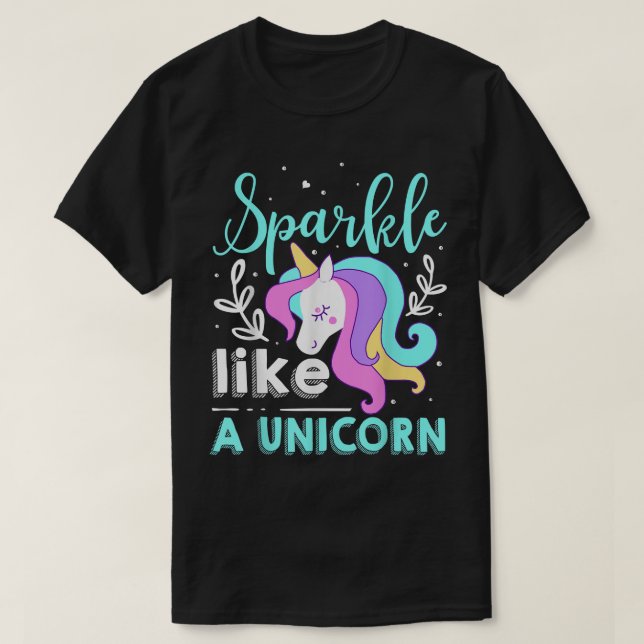 Camiseta Esparto Como Um Unicórnio (Frente do Design)