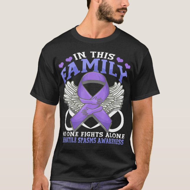 Camiseta Espasmos Infantis Sensibilização Epilepsia Infanti (Frente)