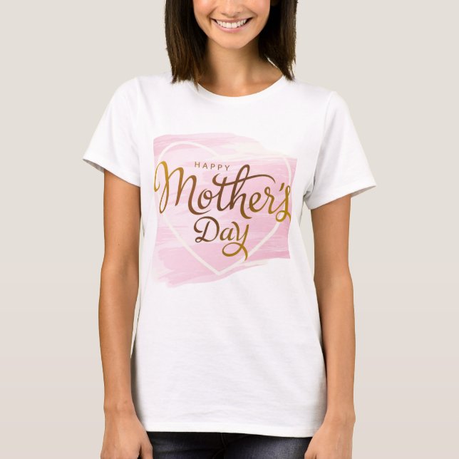 Camiseta Especial da mãe (Frente)