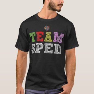 Camiseta Especial de Esquadrão SPED da Equipe de Educação E