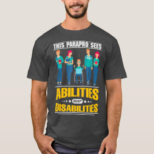 Camiseta Especial de Estudantes de Apreciação Paraprofiss