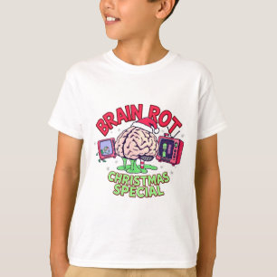 Camiseta Especial de Natal Brain Rot meme Gen Alpha
