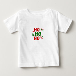 camiseta especial de natal para bebê e criança