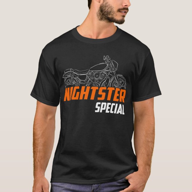 Camiseta Especial Harley-Davidson Nightster 2023-2024 (Frente)