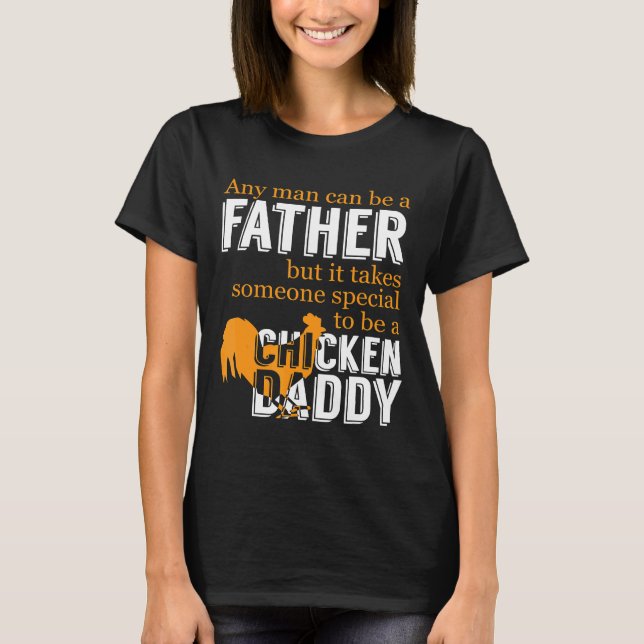 Camiseta Especial para ser um frango papai frango (Frente)
