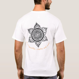 Camiseta especial Sacral Chakra Mandala para homen