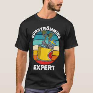 Camiseta Especialidade de peixe sueca suecia Surstromming p