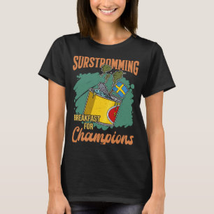 Camiseta Especialidade de peixe sueca suecia Surstromming p