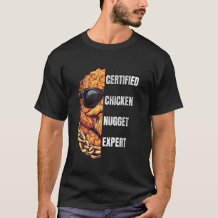 Camiseta Especialista Certificado em Nuggets de Frango Nug