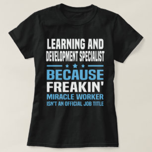 Camiseta Especialista da aprendizagem e do desenvolvimento